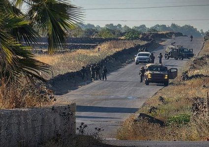 جيش الاحتلال فتش المارة تحت غطاء المسيرات بعد توغله في ريف القنيطرة