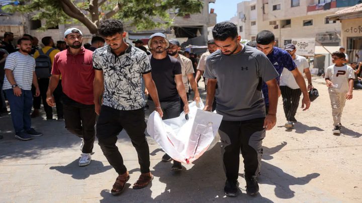 استشهاد أم وطفلها وبناتها الثلاثة في قصف الاحتلال مدينة غزة