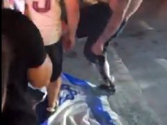 إعلام الاحتلال يهاجم إسبانيا بعد تداول مشاهد لمشجعين يدوسون على علم إسرائيل