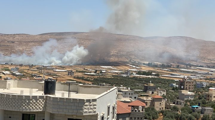 إصابتان برصاص الاحتلال في بلدة بيت فوريك شرق نابلس