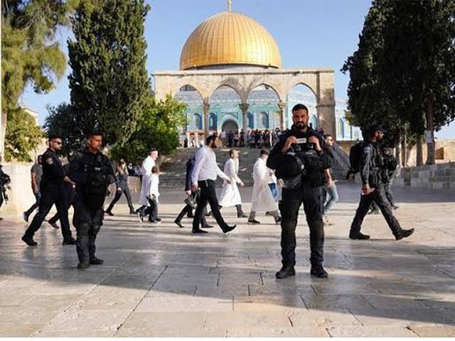محافظة القدس: أكثر من 1300 مستوطن يقتحمون المسجد الأقصى وسط تشديدات عسكرية