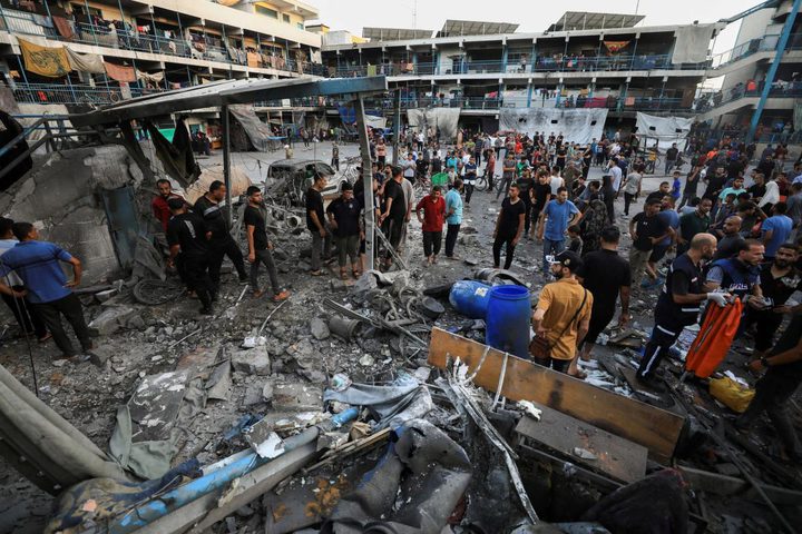 شهيد وعدة إصابات في قصف للاحتلال على حي الشيخ رضوان شمال غرب غزة