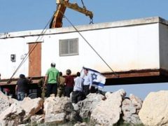 مستوطنون يقيمون بؤرة استيطانية جديدة على أراضي ديراستيا شمال سلفيت