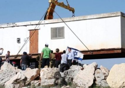 مستوطنون يقيمون بؤرة استيطانية جديدة على أراضي ديراستيا شمال سلفيت