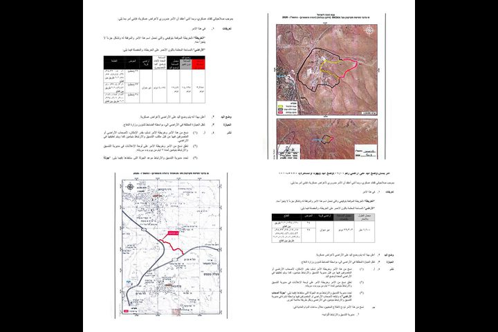 الاحتلال يخطر بالاستيلاء على أراضٍ في دير دبوان وشق طريق عسكري شرق رام الله