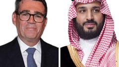 محمد بن سلمان وبيرنهام يبحثان القضايا الإقليمية والدولية