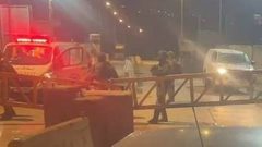 فقدان جنين بعد إعاقة الاحتلال مركبة إسعاف على حاجز عورتا جنوب نابلس