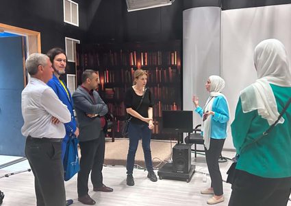 مركز إعلام النجاح يستضيف وفدًا أكاديميًا من جامعة لوليو للتكنولوجيا السويدية