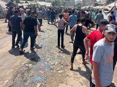 شهيد وتسعة مصابين في غارتين منفصلتين بمدينة غزة
