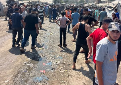 شهيد وتسعة مصابين في غارتين منفصلتين بمدينة غزة