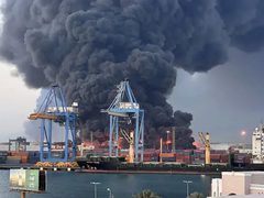 الخارجية تدين هجوم طائرة مسيرة على ميناء دمياط في مصر