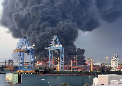 الخارجية تدين هجوم طائرة مسيرة على ميناء دمياط في مصر