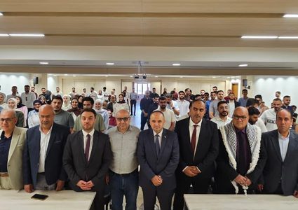 سفارتنا بالقاهرة تسلم شهادات مزاولة المهنة لـ221 طبيباً وطبيب أسنان من خريجي غزة