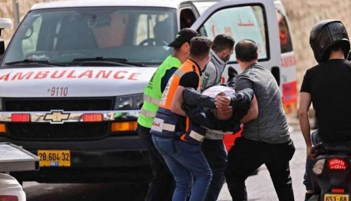 اصابة طفل برصاص الاحتلال في المغير