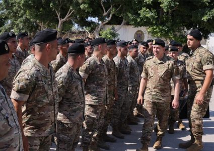 قائد الجيش اللبناني: نرفض بقاء الاحتلال الإسرائيلي على أي جزء من أراضينا