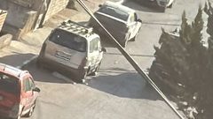 مشاهد من اقتحام قوات الاحتلال لبلدة بيت فوريك شرقي نابلس.