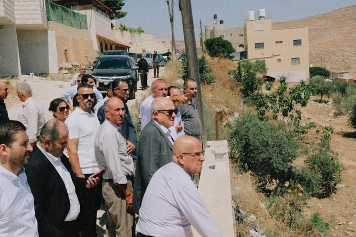 وفد وزاري يتفقد بيت فوريك وصرة وبيت دجن وتل في نابلس ويطّلع على احتياجاتها