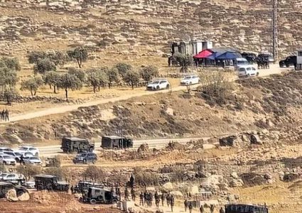 مستوطنون يعربدون في عدة مناطق بمحافظة رام الله والبيرة