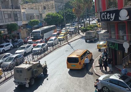 الاحتلال يقتحم مدينة نابلس