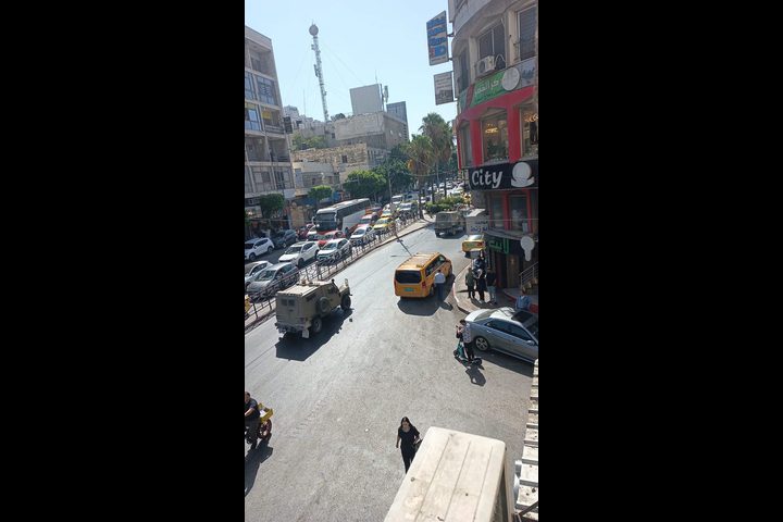 الاحتلال يقتحم مدينة نابلس