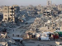 قمة رباعية في القاهرة لضمان تنفيذ اتفاق وقف إطلاق النار في غزة