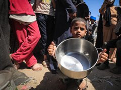 "أوتشا": 10% من سكان غزة على حافة المجاعة