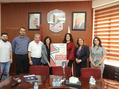 بلدية نابلس تكرم بطلة العالم مريم بشارات احتفاءً بإنجازها في بطولة الدوري العالي