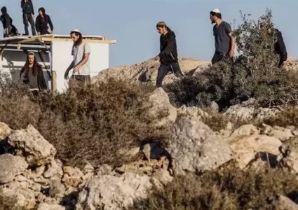 مستوطنون يعتدون على خط ناقل للمياه شرق طوباس