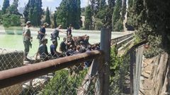 قوات الاحتلال تغلق منطقة برك سليمان جنوب بيت لحم