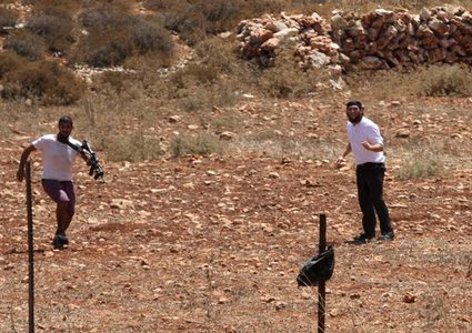 مستوطنون يسيّجون أراضي في الأغوار الشمالية