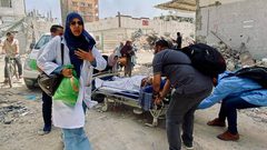 إصابة 4 مواطنين بينهم امرأة بجراح خطيرة برصاص الاحتلال غرب خان يونس