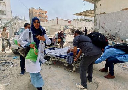 إصابة 4 مواطنين بينهم امرأة بجراح خطيرة برصاص الاحتلال غرب خان يونس