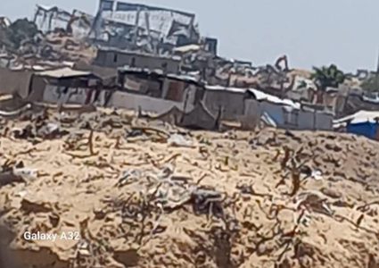 الاحتلال يهدم منشآت ويوسع «الخط الأصفر» جنوب خان يونس