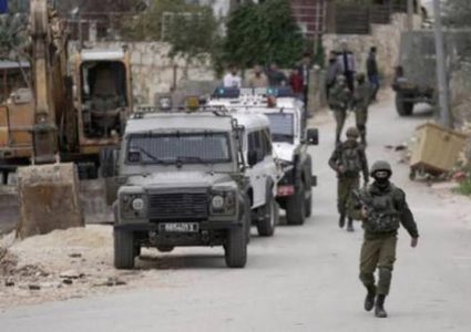 الاحتلال يقتحم بلدة طمون وقرية تياسير في طوباس