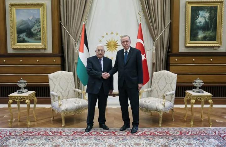 الرئيس محمود عباس: أجريت مباحثات مثمرة مع الرئيس أردوغان