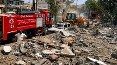 انتشال جثامين 3 شهداء ونقل 5 مصابين إثر غارة على دير الزهراني جنوب لبنان