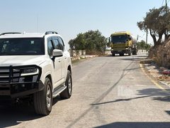الاحتلال يمنع ادخال صهريج للمياه إلى المنازل المحاصرة في قصرة