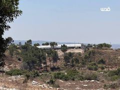 مستوطنون يمهدون لإقامة بؤرة استيطانية جديدة بنصب خيام بأم صفا غرب رام الله