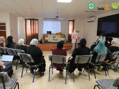 بالصور| "شاهد" يطلق تدريبات "مسارات الصمود" لنساء مخيم عسكر القديم