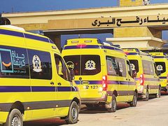 إجلاء طبي عبر معبر رفح شمل 71 شخصا