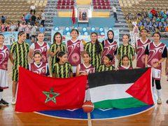أطفال القدس يشاركون في دوري رياضي بطنجة ويتعرفون على معالم المدينة