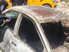 جنين: الشرطة والنيابة تحققان في العثور على جثة داخل مركبة محترقة