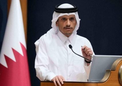 وزير خارجية قطر يبحث مع الحيّة التطورات في غزة