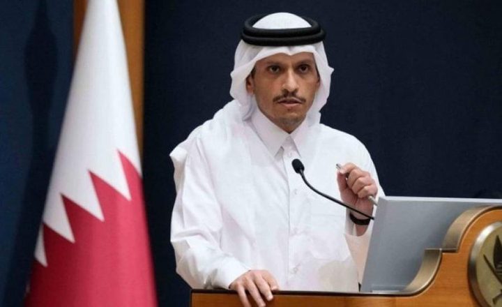 وزير خارجية قطر يبحث مع الحيّة التطورات في غزة