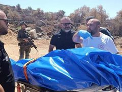 رام الله: تشييع الشهيد الطفل سليم فقهاء إلى مثواه الأخير في بلدة سنجل