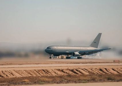 وصول ثاني طائرة وقود الى اسرائيل