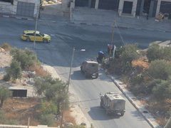 مشاهد من اقتحام قوات الاحتلال لبلدة زواتا غرب مدينة نابلس.