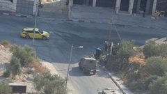 مشاهد من اقتحام قوات الاحتلال لبلدة زواتا غرب مدينة نابلس.