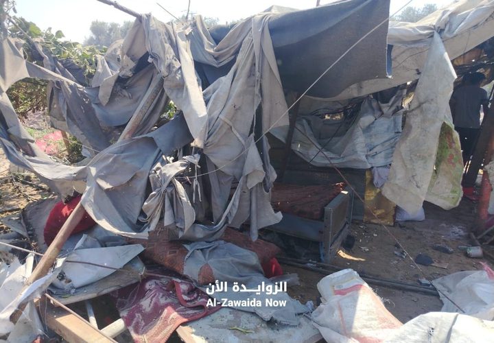 ألبوم صور يوثّق آثار القصف الذي شنّه الاحتلال على بلدة الزوايدة وسط قطاع غزة، وما خلّفه من أضرار ودمار في المكان.