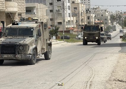 الاحتلال يقتحم المنطقة الشرقية من مدينة نابلس
